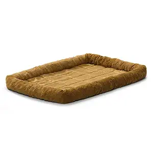 Midwest Deluxe Bolster Pet Bed for Dogs & Cats