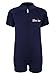 Two Bare Feet Classic Baby Wetsuit - Neoprene Swimsuit Ages 0 - 48 months (M (18-24 months), Navy)