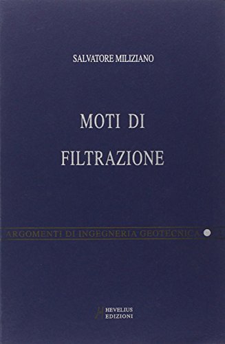 Moti di filtrazione libro