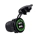 Produktbild Universal Car Charger USB Fahrzeug DC12V-24V Wasserdichtes Dual USB Ladegerät 2 Port Steckdose 5V 2.1A / 1A Nützlich und praktisch