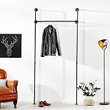 UNKOMPLIZIERT - Durch die rutschfesten Gummipads an den Füßen ist keine Befestigung am Fußboden nötig. Gleichzeitig schützen die Pads vor Kratzern auf dem Boden. Für die kinderleichte Wandmontage ist eine Anleitung, Schrauben- & Dübel-Set im Lieferumfang enthalten.