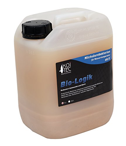 Milchsäurebakterien (5 L) für Teich und Koiteich steigern die Gesundheit der Koi – probiotische Filterbakterien Filterstarter Starterbakterien Teichbakterien reduzieren Schadstoffe (Ammoniak, Nitrit), Algen und Schlamm für ein klares und sauerstoffhaltiges Teichwasser im Gartenteich - 2