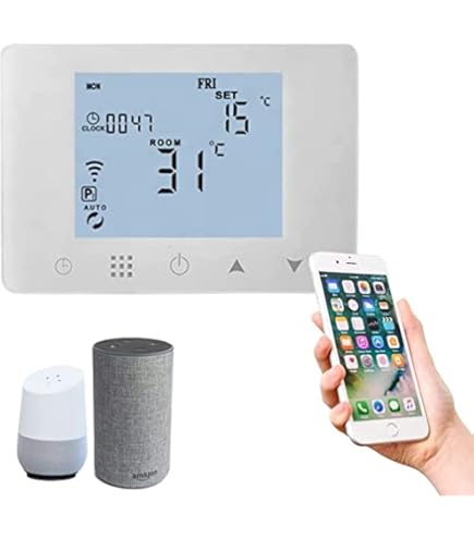 Termostato Ambiente Termostato Caldaia Tuya Wifi A Gas Wireless RF