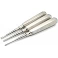 Alis Dental Surgical Instruments DR0E03-033 Coupland Root Elevator Set of 3 Dental Instrument (Root_Elevator_Set_of_3ST)