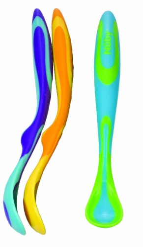 Nuby ID5383 Breilöffel „Fun“ 3-er Pack - 2