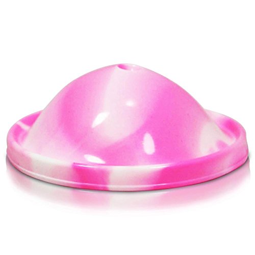 9 x HC-Handel 914224 Schnalzer Gummihalbkugel Popper Popup Marmor sortiert 4,5 cm - 2