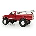 Produktbild HKFV WPL WD 1:16 RC Crawler Militär LKW Montieren Kit Fernbedienung Fahrzeug Spielzeug C-24 Fernbedienung Spielzeug Modellauto (Rot)