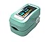 Produktbild Puls-Oximeter, Finger Puls Oximeter Alarm Pulston Sauerstoffsättigung, für präzise Sport Herzfrequenzmesser mit tragbarer Umhängeband und Tasche, für Kinder Erwachsene, Grün