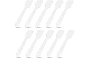 Luxylei 20 Stück/Set Einweg-cremespatel, Make-up-maskenspitzenschaufeln, Kunststoff-crememaskenspitzenspatel Zum Mischen Und Probieren Von Kosmetika