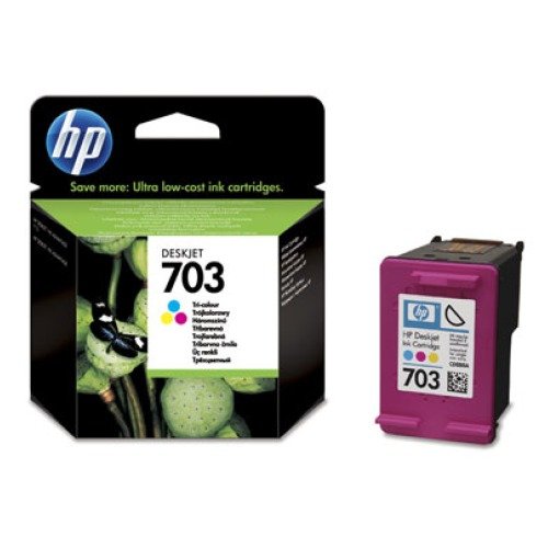 HP 703 Dreifarbige Tintenpatrone 703 Tintenpatronen, 70 g