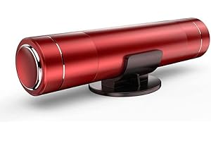 TTSAM 2 In 1 Auto Sicherheitshammer,Car Safety Hammer,Gurtschneider Notfallhammer, Notfallhammer Auto, Nothammer mit Gurtschneider, Fensterbrecher, Notfall Werkzeug, Autozubehör (Red#1)