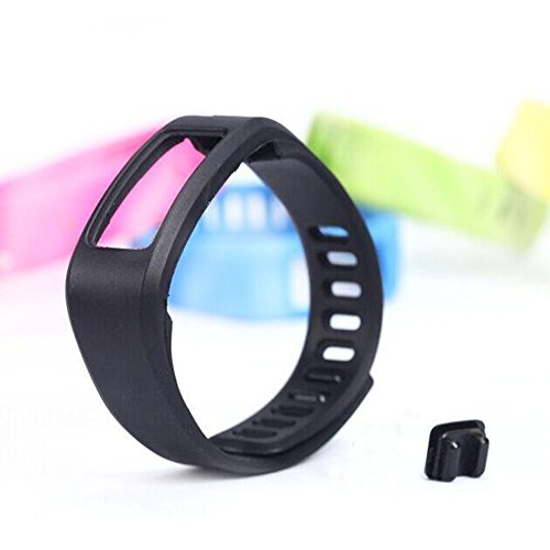 HopCentury Ersatzarmband für Garmin Vivofit, Accessoire mit sicherer Metallschließe für Garmin Vivofit – Größe klein oder groß