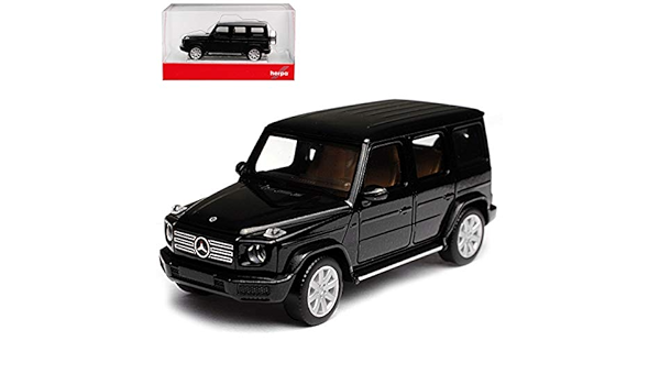 Herpa Mercedes Benz G Klasse W463 Obsidian Schwarz Metallic Neue Generation Ab 2018 1 87 Modell Auto Mit Oder Ohne Individiuellem Wunschkennzeichen Amazon De Spielzeug