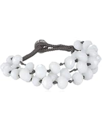 Dyrberg/núcleo Damen-pulsera de cristal blanco 19 cm - 336756