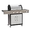 Landmann 12940 Gasgrill Mit 3 Brennern Emailliertes Metall 805 X 63 X 68 Cm