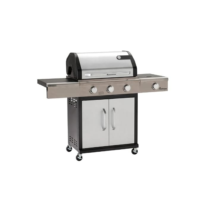Landmann 12940 Gasgrill Mit 3 Brennern Emailliertes Metall 805 X 63 X 68 Cm