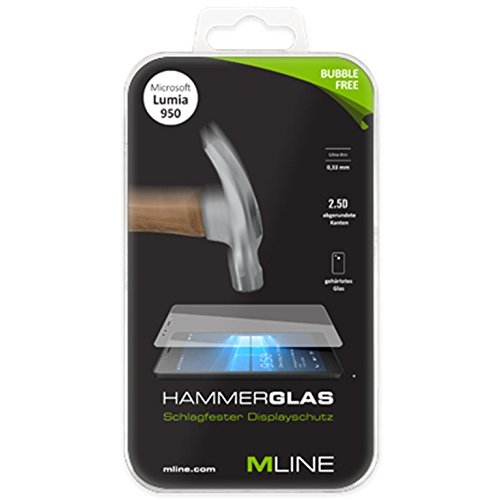 Preisvergleich Produktbild MLINE Hammerglas für Microsoft Lumia 950