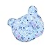 Adorable Soft Newborn Baby Anti-roll Pillow Prevent Flat Head-Lovely Rabbit,Blue