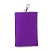 Produktbild RotSale® 1x 5,0 Zoll Violett Universale zwei Schicht Mikrofaser-Tasche Multifunktion für Festplatte, Handy, Power Bank Externer Akku oder Navi-Gerät