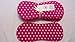Easy Peasy Fleece Nappy Liners Pk 15 Bright Pink Spot