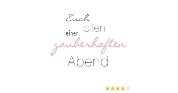 Download Sprueche zauberhaften abend bilder Free