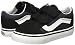 Vans Unisex Babies’ Old Skool V Walking Shoes, Black (Pop Black/Parisian Night), 8 UK