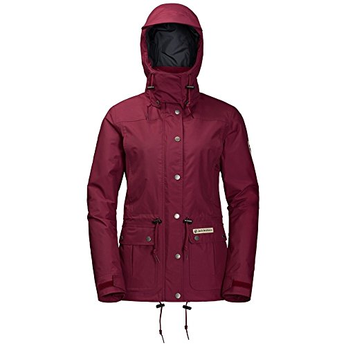 Preisvergleich Produktbild Jack Wolfskin Regenjacke Merlin Xt Damen Garnet Red Small