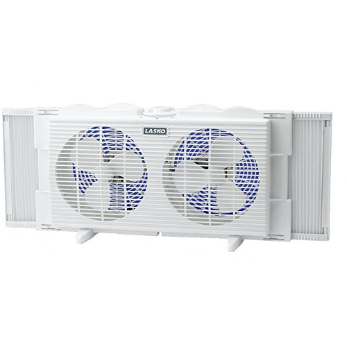 Price comparison product image Lasko 7" Twin Window Fan - household fans (White)