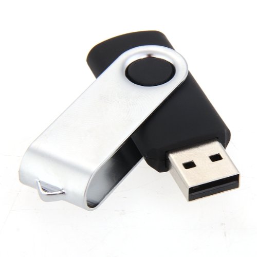 Preisvergleich Produktbild USB-Speicherstick, 8GB, USB 2.0, wasserabweisend, Schwarz