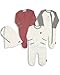 The Essential One - Unisex Cream Pack of 3 Baby Sleepsuits-Newborn ESS78