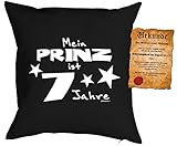 Geburtstags-Aufdruck: Mein Prinz ist 7 Jahre