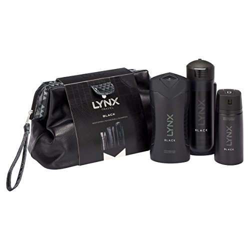 Lynx Washbag Gift Set - Black