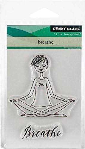 Penny Black Clear Stamps - Breathe 30-473