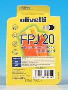 Olivetti Druckkopf Monoblock Standard schwarz wasserfeste Tinte für Olivetti Faxgeräte