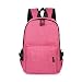 Produktbild Sylll Reisespaptop-Rucksack, männlicher und weiblicher College-Truacksack mit USB-Ladestation, wasserdichter Business-Computer-Rucksack-Tasche für 15,6-Zoll-Laptop-Notebook,C