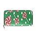 Produktbild Weihnachten Candy Cane Süße Bonbons Lange Passport Clutch Geldbörsen Reißverschluss Geldbörse Tasche Handtasche Geld Organizer Tasche Kreditkarteninhaber Für Dame Frauen Mädchen Männer Reise Geschenk