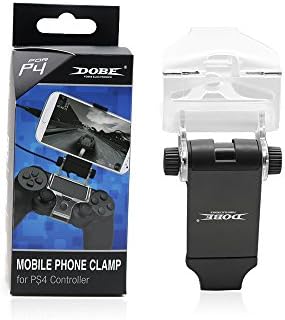Generic Adjustable Mobile Phone Stand Clamp Holder Clip Mount Cradle Extendable with OTG Cable for Sony PlayStation 4 PS4 Game Controller for Samsung Galaxy Note 4 S5 S4 S6 HTC LG