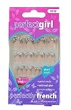 Perfect Girl Perfectly French Pirouette False Nails
