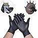 Produktbild Haol Bequeme Gummi-Einweg-Mechaniker Nitril-Handschuhe Schwarz,300Pcs,M