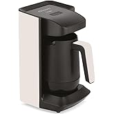 Conti CKM-100 Kahveci T&uuml;rk Kahve Makinesi &ndash; 4 Fincan, 500W, Taşma &Ouml;nleyici Sens&ouml;rl&uuml;, Sesli Uyarılı, Otomatik Kapanma, Bol K&ouml;p