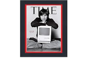 CountryArtHouse 8" x 10 3/4" Time Magazine Display Solid Wood Frame | Complete with Acrylic, Backing, and Hardware - Fits Any Magazine Measuring 8" x 10 3/4"