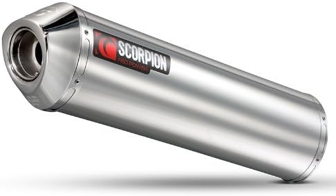 ESI69SEO - Scorpion Factory Stainless Oval Exhaust - Suzuki GSXR 750 Y- K 99-05 by Scorpion Exhausts