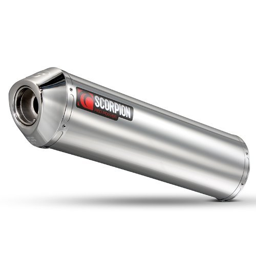 ESI69SEO - Scorpion Factory Stainless Oval Exhaust - Suzuki GSXR 750 Y- K 99-05 by Scorpion Exhausts