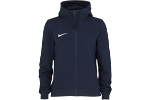 NIKE dam Womens Nike Team Club Full Zip Hoodie Ft - Obsidian Sweatshirt