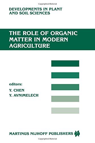 The Role of Organic Matter in Modern Agriculture (Developments in Plant and Soil Sciences) (1986-01-01)