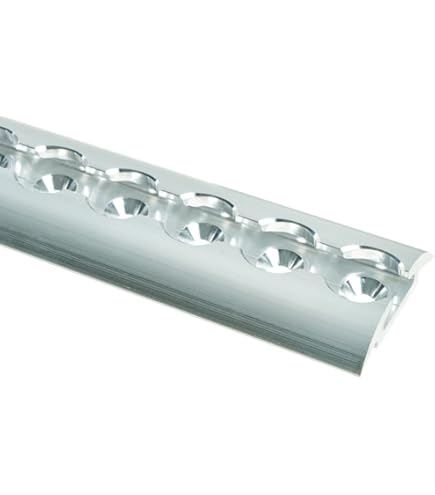 Rail D'arrimage Aluminium Semi-ronde - Longueur 1 à 10 M, Pour Camion, Fourgon, Camping-car