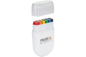‎PRIDE.DIRECT Pride.Direct® Regenbogen Schminkstift | Perfekte Regenbogen Gesichtsfarbe & Pride Makeup | LGBTQ Accessoires Pride Merch für Regenbogen Party | Gay Regenbogen Deko für dein CSD Pride Outfit