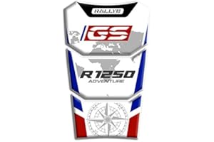 AZGRAPHISHOP Az Graphishop 3D Resin Tank Pad Compatible with BMW R 1250 GS Adventure 2018-2023 GP-702 (Rallye)