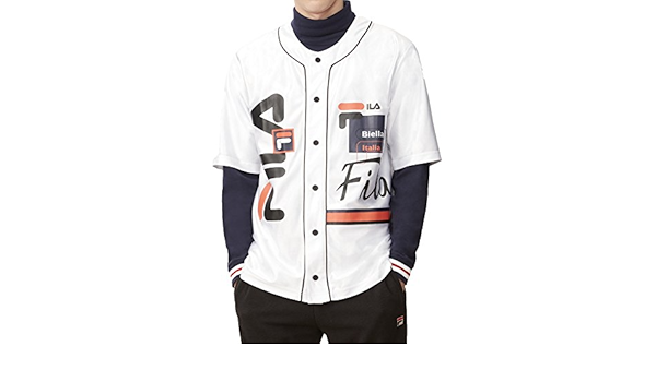 baseball jersey fila