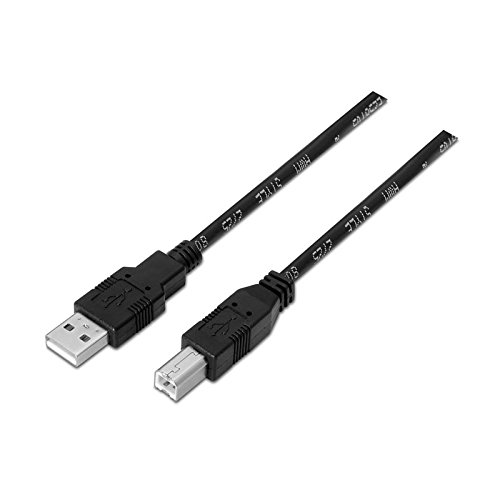Nano Cable 10.01.0102 USB-2.0-Kabel für Drucker schwarz - 2